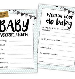 Hippekaartjes.nl Baby invulkaarten