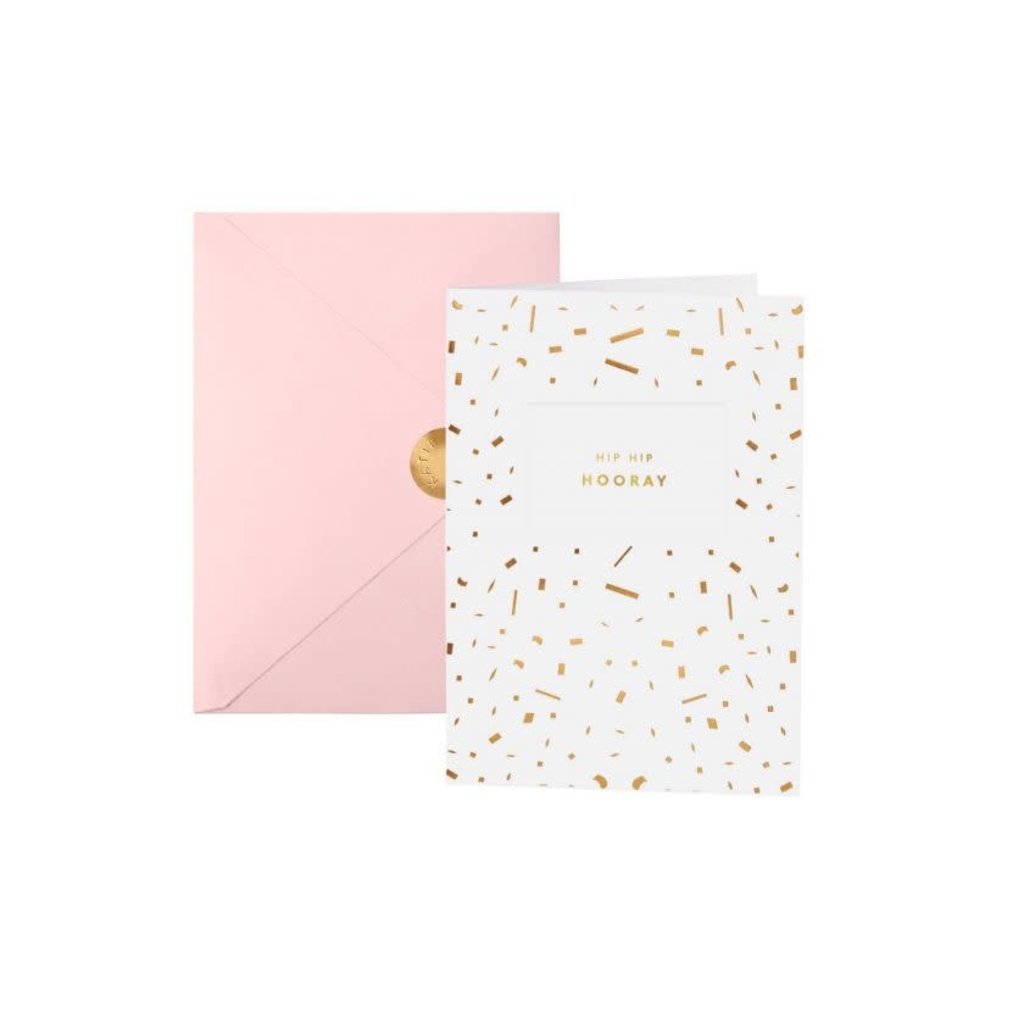 Katie Loxton Wenskaart - Hip Hip Hooray