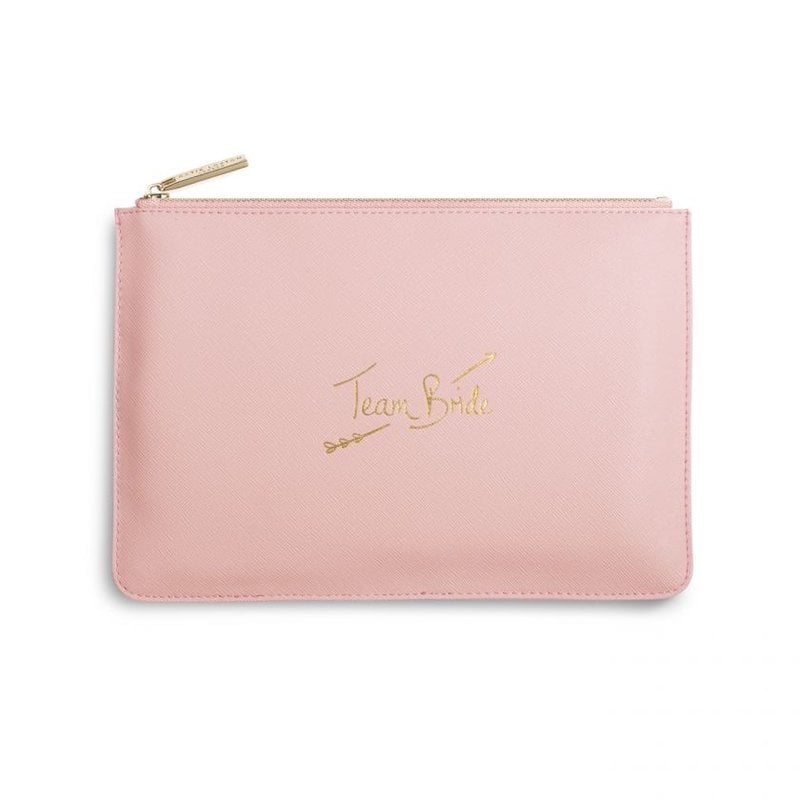 Katie Loxton Perfect Pouch - Team Bride (roze)