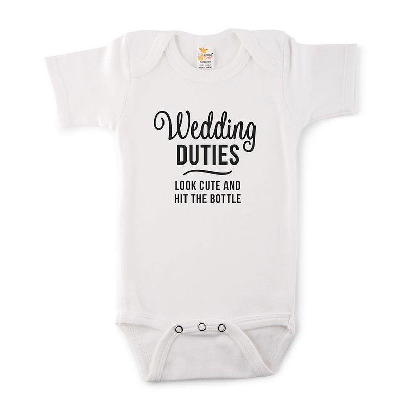 Weddingstar Wedding duties - Baby romper