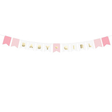 Partydeco Slinger Baby Girl roze