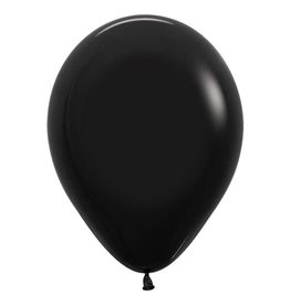 Sempertex Zwarte ballonnen 30cm (10 st.)