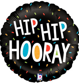 Hip Hip Hooray - Folieballon (45cm)