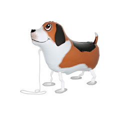 Qualatex Pet Walker - Folieballon - Bobby the dog (25"/64cm)