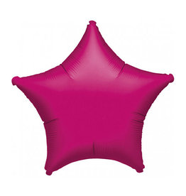 Ster - Folieballon (45cm) - Fushia