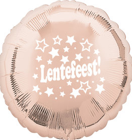 Lentefeest - Folieballon (45cm) - Rose Gold