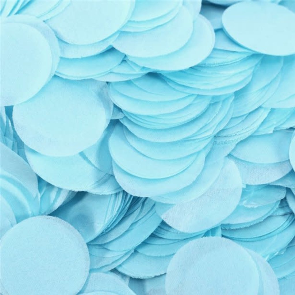 Paper dots confetti - Blue (100gr)