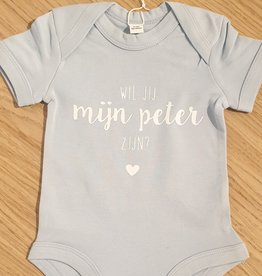 The Wedding & Party Shop Baby romper - Wil je mijn peter zijn?