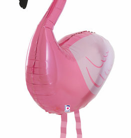 Pet Walker - Folieballon - Flamingo