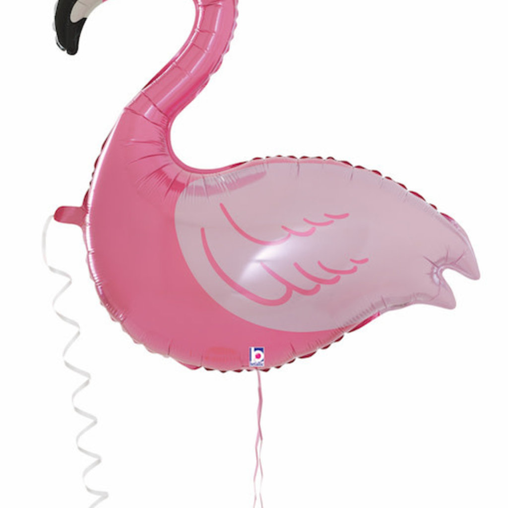 Pet Walker - Folieballon - Flamingo