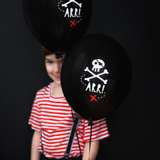 Partydeco Piratenfeestje - Ballonnen 30cm (10st.)