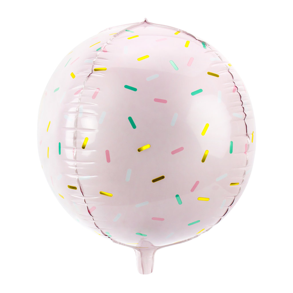 Partydeco Sprinkle bal - Folieballon (40cm)