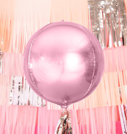 Partydeco Pink bal - Folieballon (40cm)