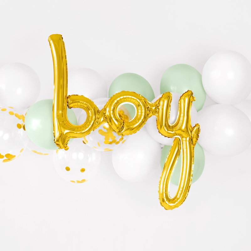 Partydeco Boy - folieballon (63.5x74cm)