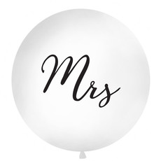 Partydeco Megaballon - Mrs (90cm)