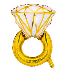 Partydeco Ring - folieballon (53x40cm)
