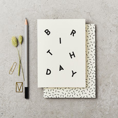 Katie Leamon Wenskaart - Birthday Scatter