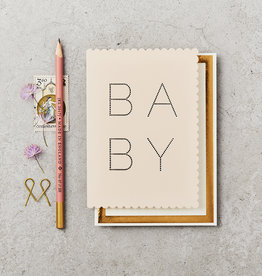 Katie Leamon Wenskaart - Luxe Baby Pink