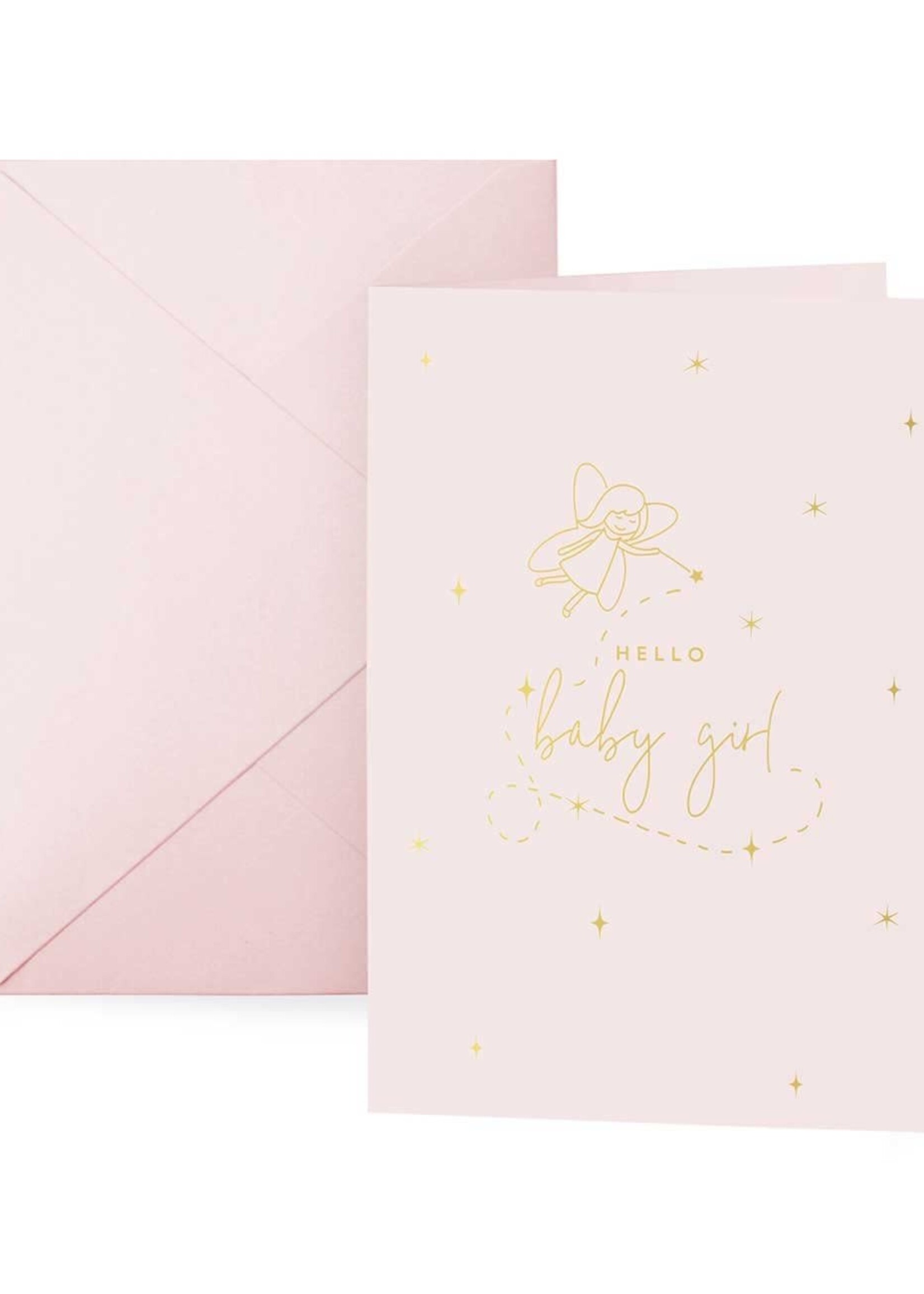 Katie Loxton Wenskaart | Hello Little Girl - A6