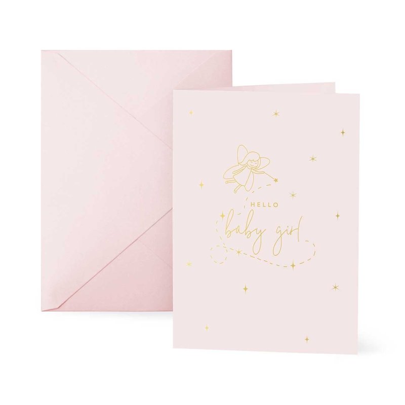 Katie Loxton Wenskaart | Hello Little Girl - A6