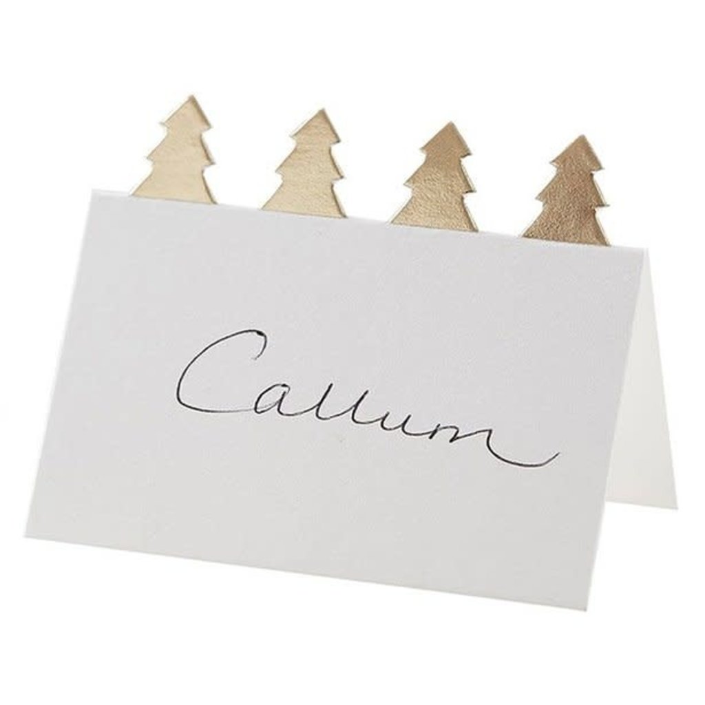 Ginger Ray Place cards - Christmas tree (10st.)