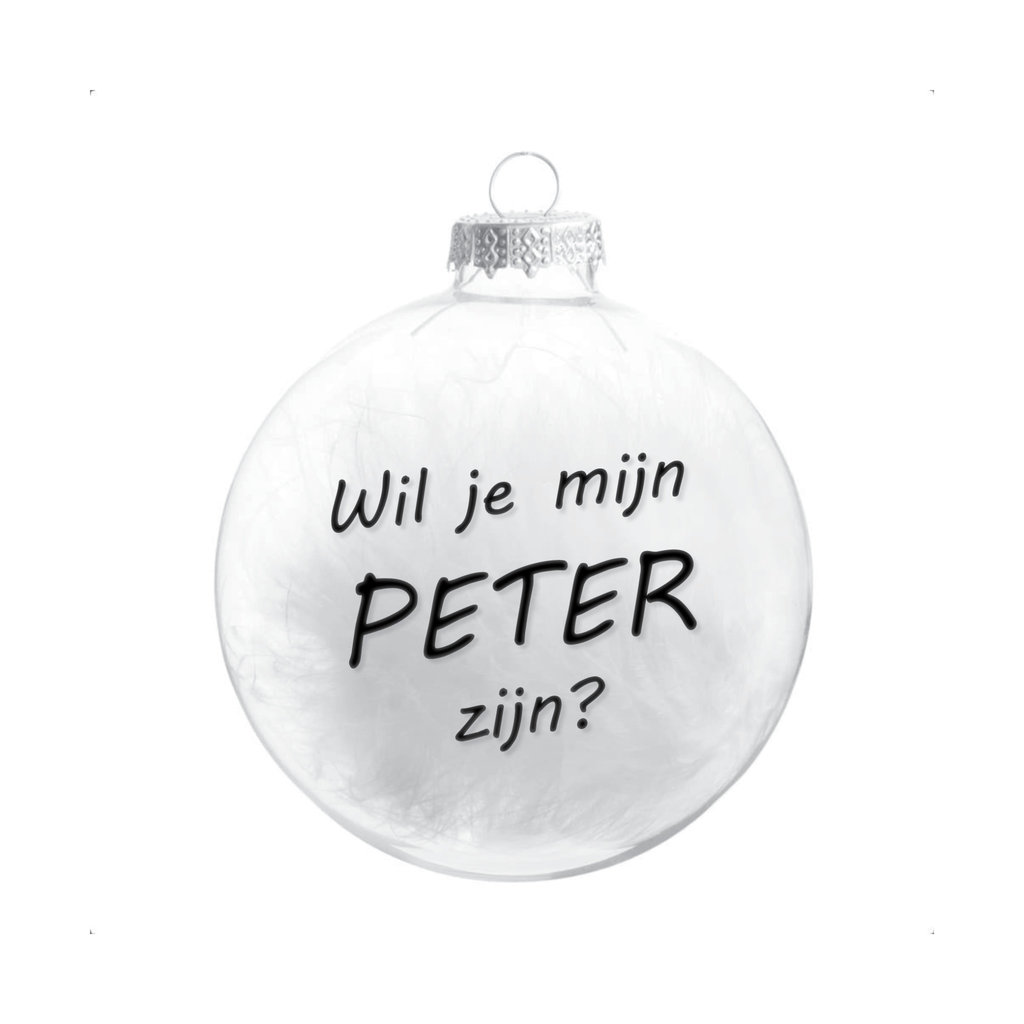 The Wedding & Party Shop Kerstbal - Meter / Peter