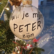 The Wedding & Party Shop Kerstbal - Meter / Peter