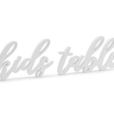 Partydeco Houten letters | Kids table