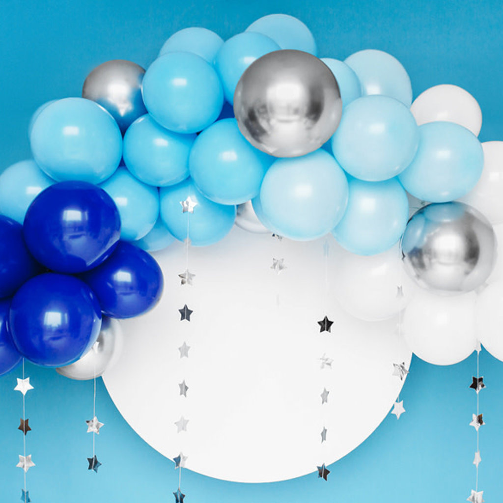 Partydeco Ballonslinger - Blauw