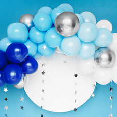 Partydeco Ballonslinger - Blauw