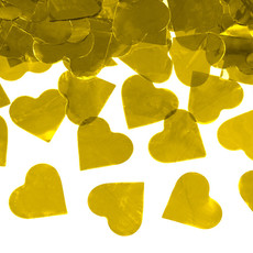 Partydeco XL Confetti kanon - Gouden hartjes