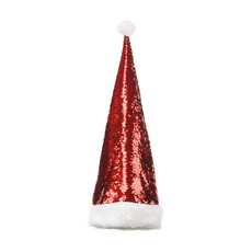 Partydeco Glitter Santa hat