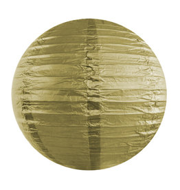 Partydeco Gouden lampion (35cm)