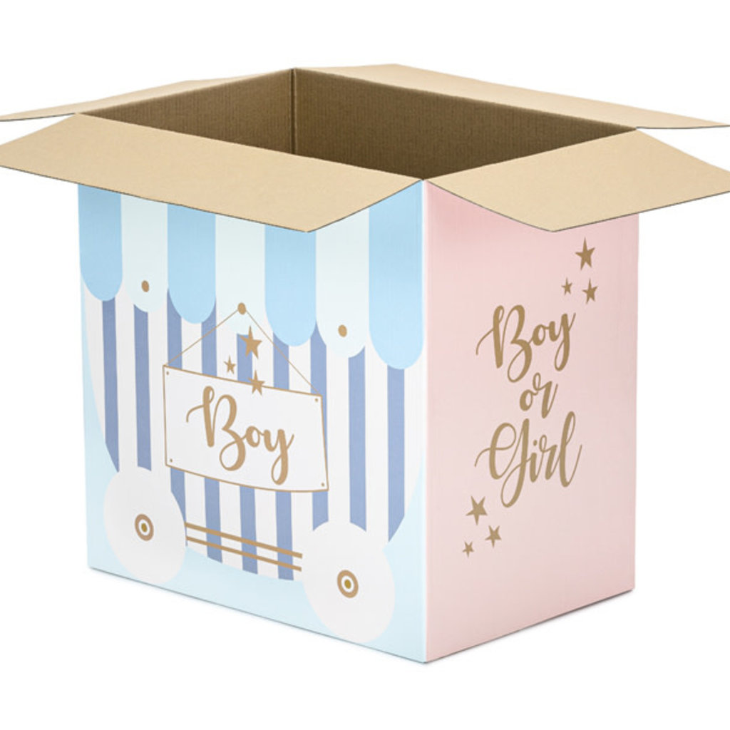 Partydeco Gender Reveal Balloon - Box