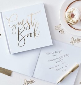 Ginger Ray Gold Wedding - Gastenboek