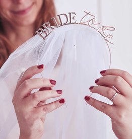 Ginger Ray Blush hen | Bride to Be sluier