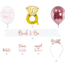 Partydeco Party Box - Bride To Be
