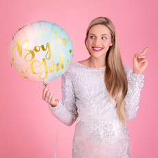 Partydeco Folieballon - Boy or Girl