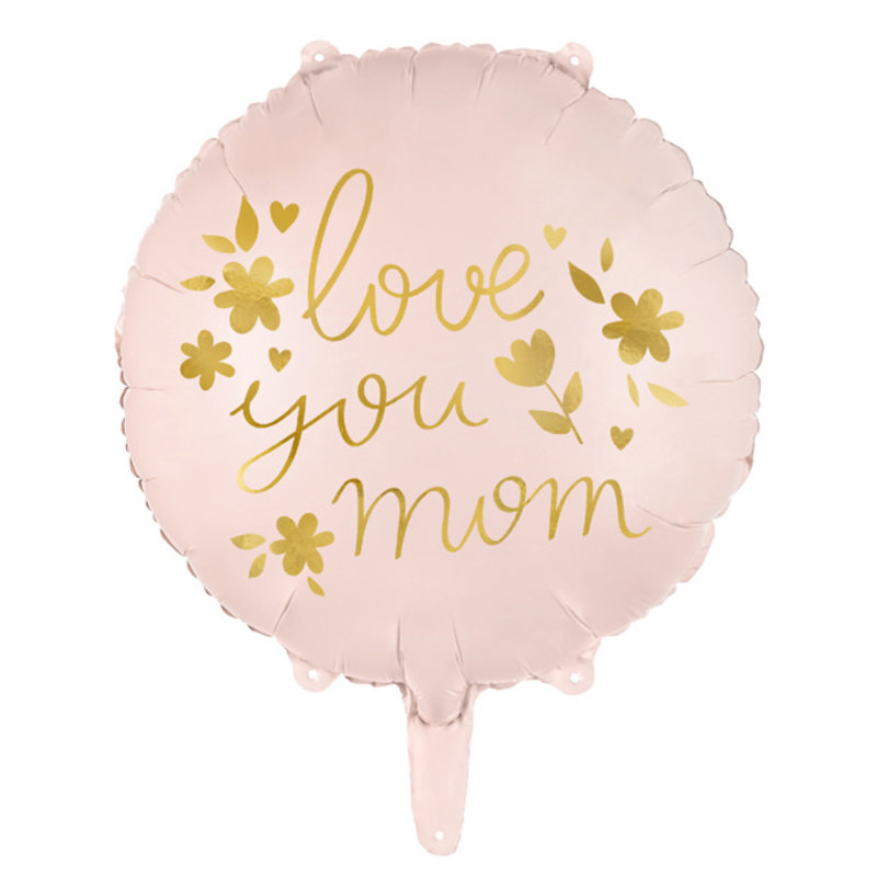 Partydeco Folieballon ''Love you mom''