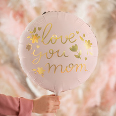 Partydeco Folieballon ''Love you mom''