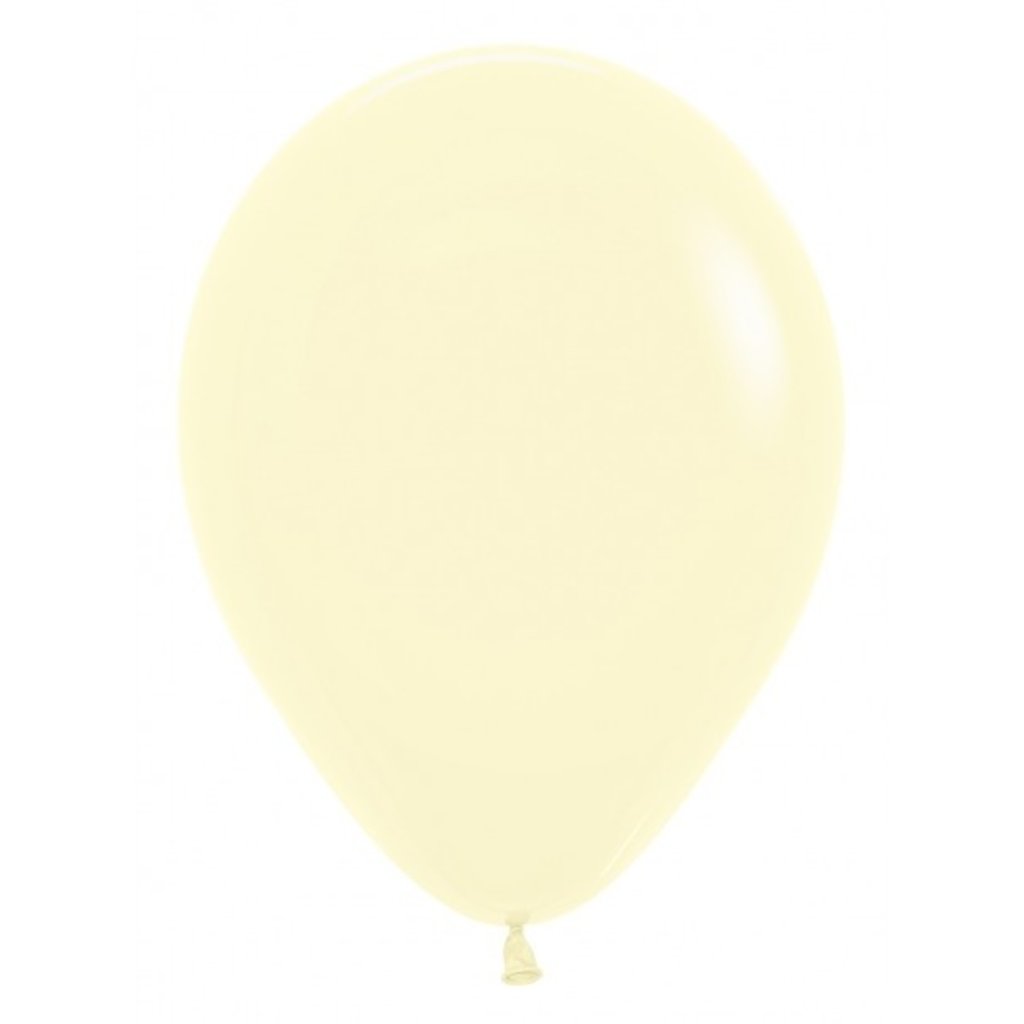 Sempertex Ballonnen 30cm - Pastel geel (10st)