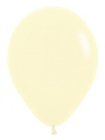 Sempertex Ballonnen 30cm - Pastel geel (10st)