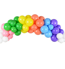 Partydeco Ballonslinger - Rainbow