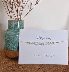 The Wedding & Party Shop Armband - Will you be my Bridesmaid