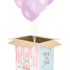 Partydeco Gender Reveal Balloon - Box