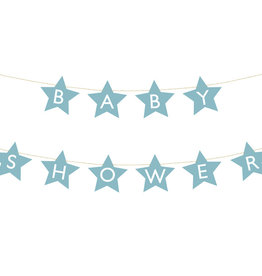 Partydeco Slinger - Baby Shower (blauw)