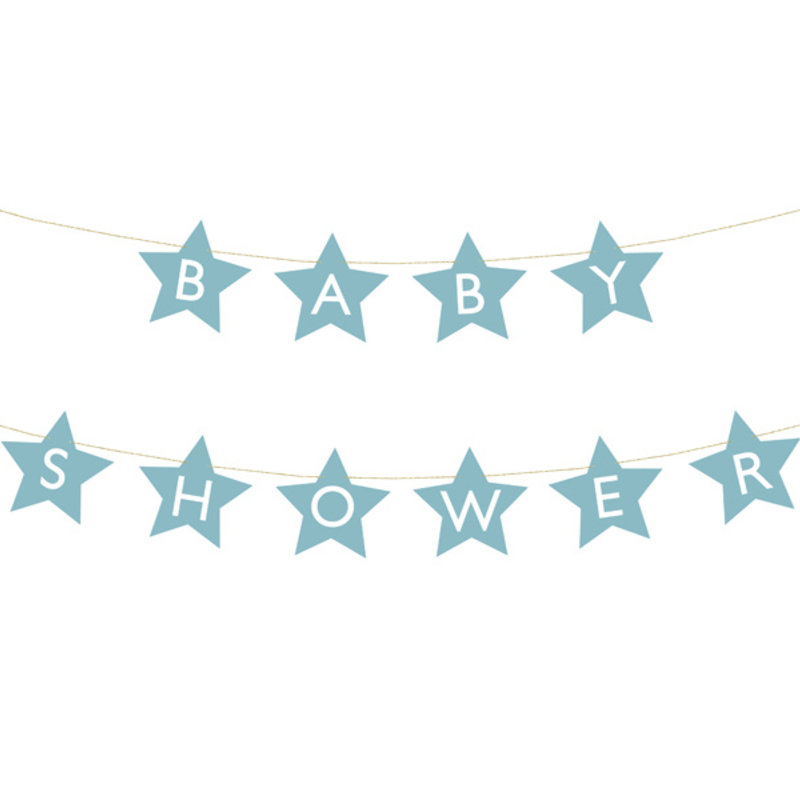 Partydeco Slinger - Baby Shower (blauw)