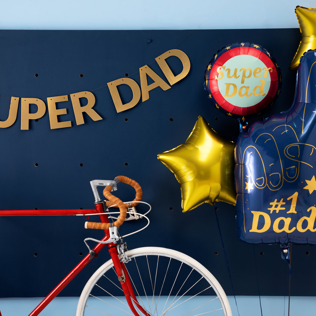 Partydeco Super dad - Folieballon