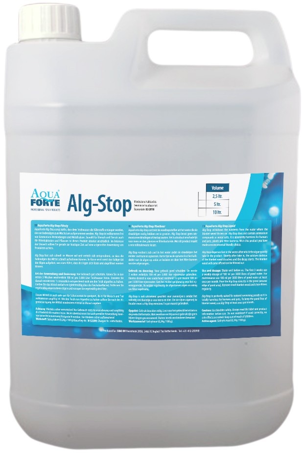 AquaForte Alg-Stop Liquid Vloeibaar Anti Draadalg Middel 2,5l Aquaforte afbeelding