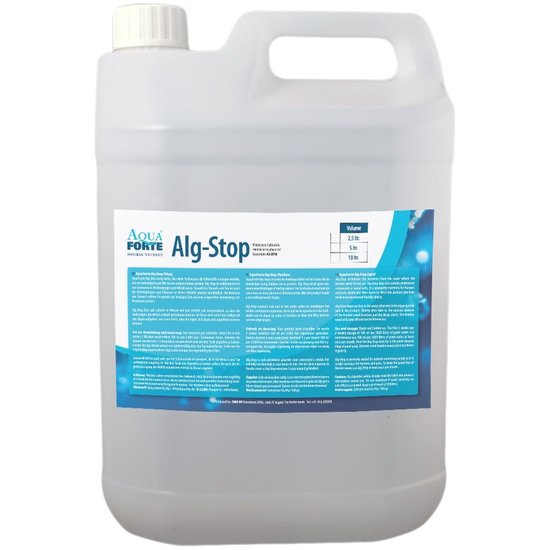 AquaForte Alg-Stop Liquid Vloeibaar Anti Draadalg Middel 5l AquaForte